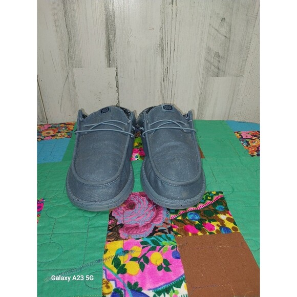 Hey Dude Men's Size 12 Slip On Blue - Picture 6 of 7